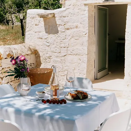 بيت للعطل Trulli Menzella - Itria Valley سيغلي ميسابيكا